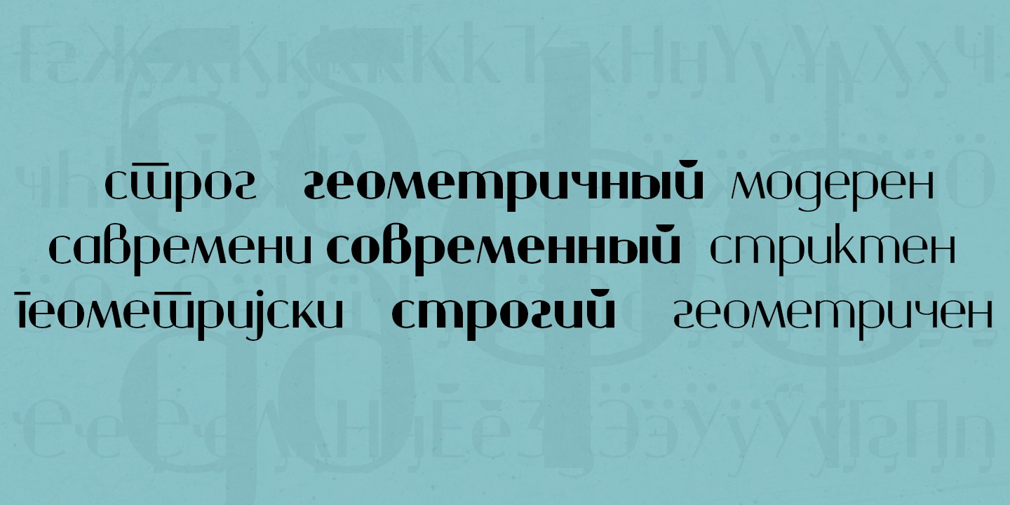 Beispiel einer Ribuah Sans-Schriftart #4